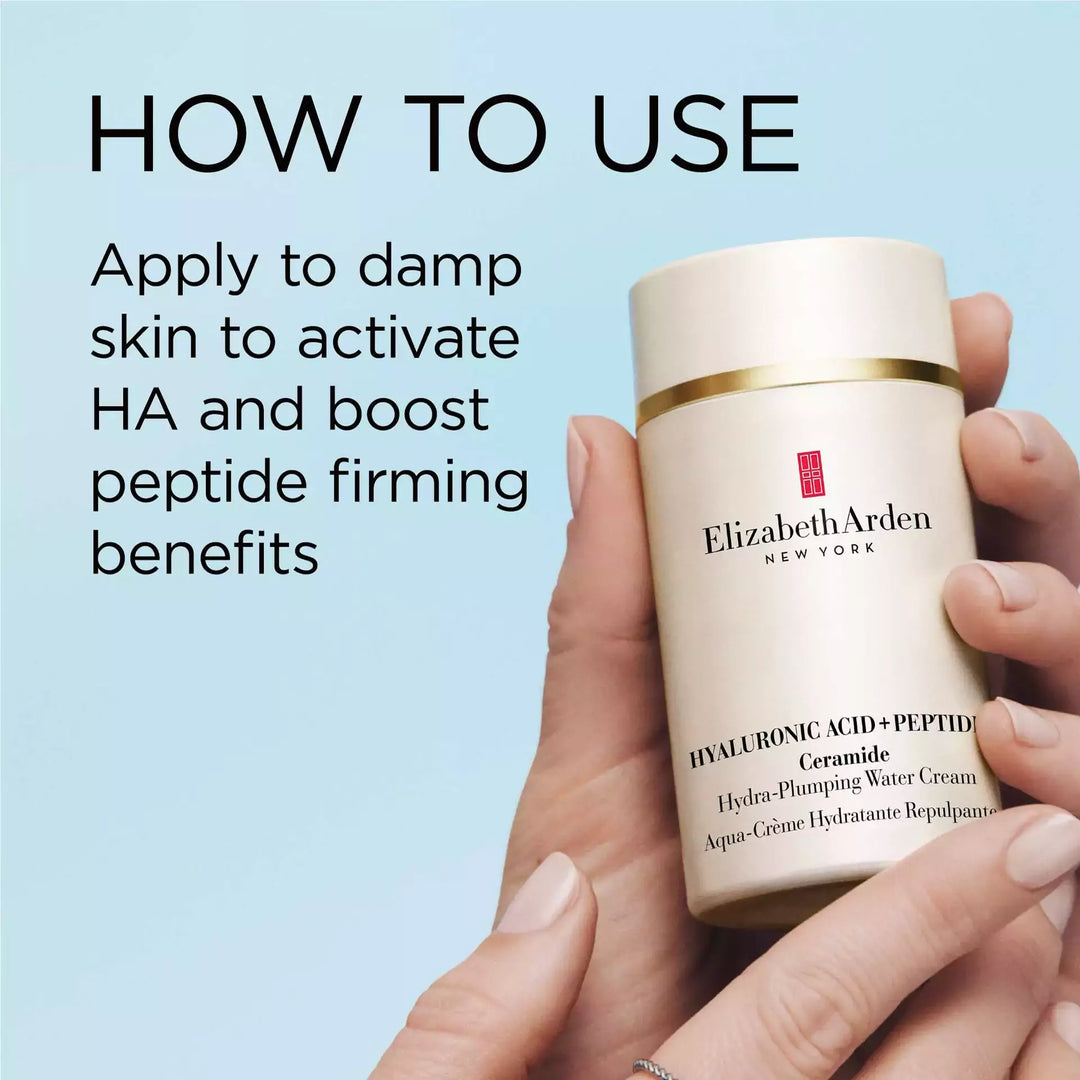 Hyaluronic Acid + Peptides Ceramide Hydra-Plumping Water Cream