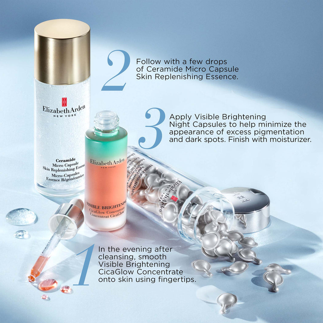 Visible Brightening Spot Correcting Night Capsules with Advanced MIx Concentrate™ II - 120-Piece