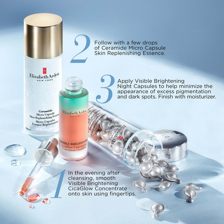 Visible Brightening Spot Correcting Night Capsules with Advanced MIx Concentrate™ II - 120-Piece