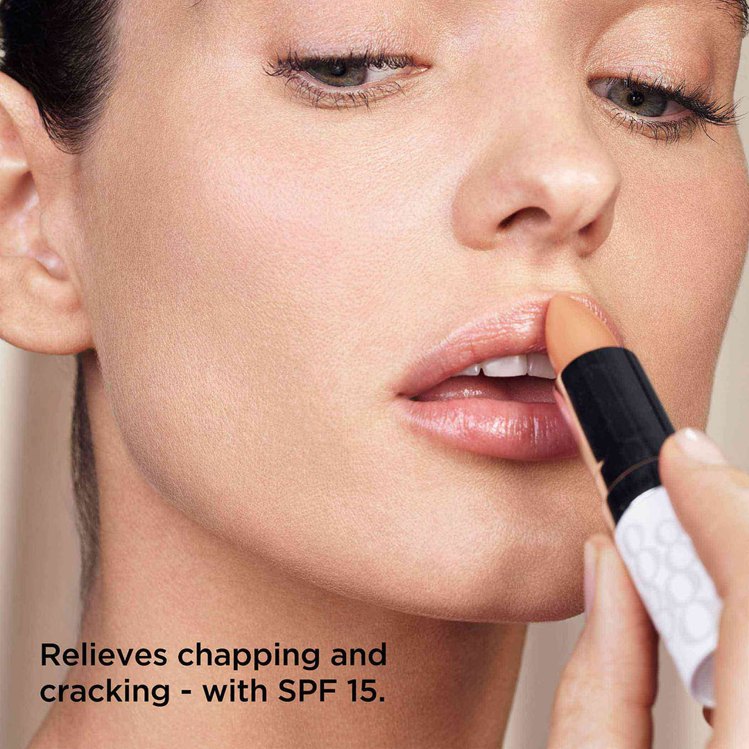 Relives chapping and cracking with SPF 15