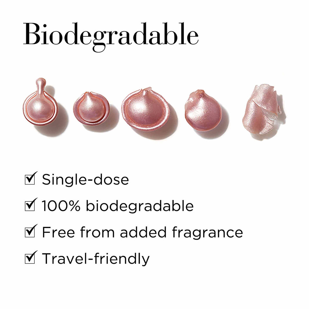 Single-dose, 100% biodegradable, free from added fragrance, travel friendly