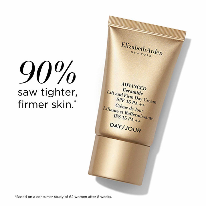 90% saw tighter, firmer skin**Based on a consumer study of 62 women after 8 weeks