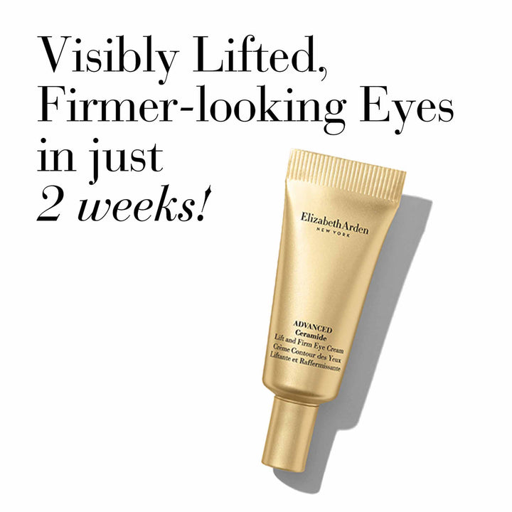 Visibly lifted, firmer-looking eyes in just 2 weeks!